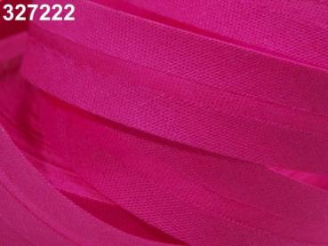 Schrägband Baumwolle Breite 20 mm gefalzt -  Pink